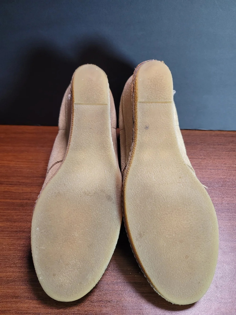J Crew Women’s Desert Wedge Ankle Boot - Beige